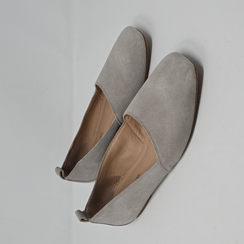Lucky Brand Daymein Grey Flats Women's Size 10. - Picture 3 of 5